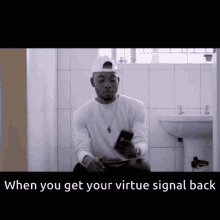 Virtue Signal GIF - Virtue Signal GIFs