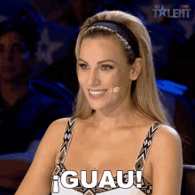Guau Edrune GIF - Guau Edrune Got Talent Espana GIFs