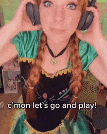 Let'S Play Gamer Girl GIF - Let'S Play Gamer Girl Gaming Time GIFs