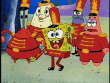 Spongebob Marching Band GIF - Spongebob Marching Band Dance GIFs