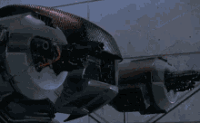 ed209 robocop battle droid machine guns robot