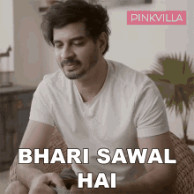 Bhari Sawal Hai Tahir Raj Bhasin GIF - Bhari Sawal Hai Tahir Raj Bhasin Pinkvilla GIFs