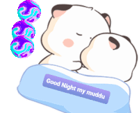 Muddu Cute Sticker - Muddu Cute Good Night Stickers