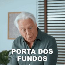 Porta Dos Fundos Antônio Fagundes GIF - Porta Dos Fundos Antônio Fagundes Porta De Trás GIFs