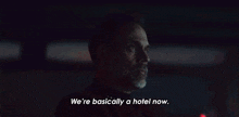 Were Basically A Hotel Now Captain Liam Shaw GIF - Were Basically A Hotel Now Captain Liam Shaw Star Trek Picard GIFs