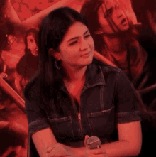 Dimples Romana Shocked GIF - Dimples Romana Shocked GIFs
