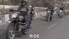 Ride Royal Enfield GIF