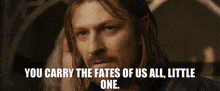 Boromir Lotr GIF - Boromir Lotr Carry The Fate GIFs