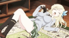 haganai rolling lost cry baby cute