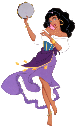 Esmeralda Gypsy Sticker - Esmeralda Gypsy Disney Stickers