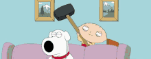 Sledgehammer - Family Guy GIF - Family Guy Stewie Griffin Brian Griffin GIFs