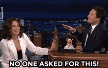 Jimmy Fallon No One Asked GIF - Jimmy Fallon No One Asked For This GIFs