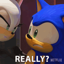 Really Sonic The Hedgehog GIF - Really Sonic The Hedgehog Sonic Prime GIFs