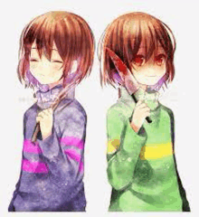 Chara And Frisk GIF - Chara And Frisk GIFs