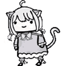 squibby squidgy squidgy cat anime catgirl