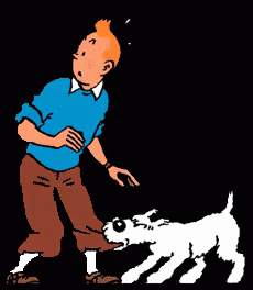 タンタン Tintin Dog GIF - Adventures Of Tin Tin Dog Cartoon - Discover & Share  GIFs