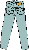 Jeans Pants Sticker