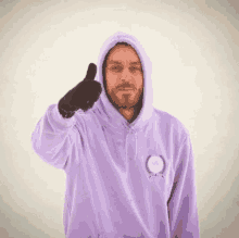 Thumbs Up Crazy Guy GIF - Thumbs Up Crazy Guy Pink GIFs