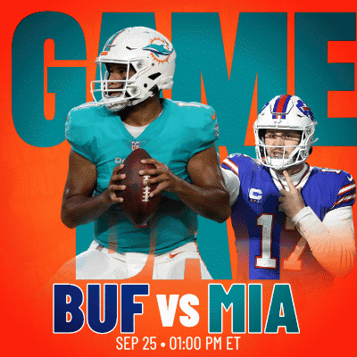 Buffalo Bills Vs. Miami Dolphins Pre Game GIF - Nfl National