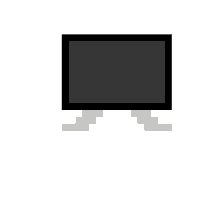 asedro pixel art gamer tv