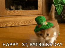 Kitten St Patricks Day GIF - Kitten St Patricks Day GIFs