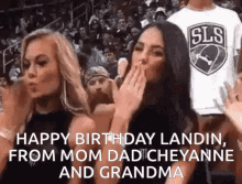 Forlandin Happy Birthday Landin GIF - Forlandin Happy Birthday Landin Flying Kiss GIFs