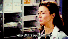 Greys Anatomy Amelia Shepherd GIF - Greys Anatomy Amelia Shepherd Why Didnt You Call Me GIFs