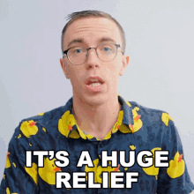 Its A Huge Relief Austin Evans GIF - Its A Huge Relief Austin Evans Its Such A Relief GIFs