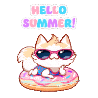 Summer Summer Vibes Sticker