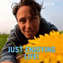 Just Enjoying Life Michael Downie GIF - Just Enjoying Life Michael Downie Downielive GIFs