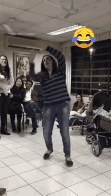 Laughing Out Loud Crazy Dance GIF - Laughing Out Loud Crazy Dance Possessed GIFs