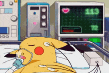 Pokemon Pikachu GIF - Pokemon Pikachu Hospital GIFs