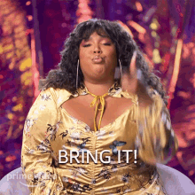 Bring It Lizzo GIF - Bring It Lizzo Lizzos Watch Out For The Big Grrrls GIFs
