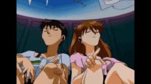 Evangelion Shinji GIF - Evangelion Shinji Asuka GIFs