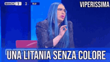 Viperissima Loredana Bertè GIF - Viperissima Loredana Bertè Amici18trash Gif Reaction Tv GIFs