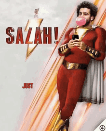 Salah Shazam GIF - Salah Shazam Just Say The Word GIFs
