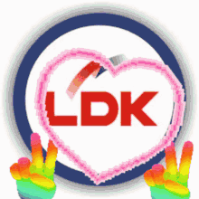 Ldk Peace GIF - Ldk Peace Heart GIFs