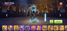 a screenshot of ghost king legendary in a video game