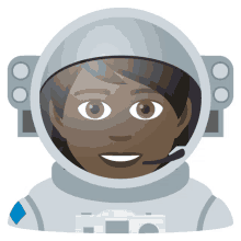 astronaut smile