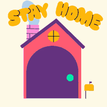 Stay Home Home GIF - Stay Home Home Coronavirus GIFs