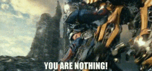 Transformers Nemesis Prime GIF - Transformers Nemesis Prime You Are Nothing GIFs