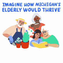 imagine how michigans elderly would thrive if the rich contributed what they owe us taxes elderly class