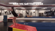 Nar Vic Setter Siege Gymnast GIF - Nar Vic Setter Siege Gymnast Fail GIFs