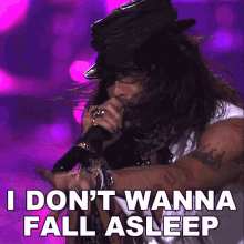 I Dont Wanna Fall Asleep Steven Tyler GIF - I Dont Wanna Fall Asleep Steven Tyler Aerosmith GIFs