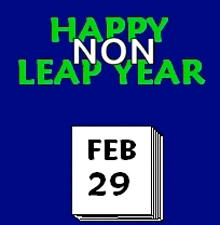 Leap Year February29 GIF - Leap Year February29 GIFs