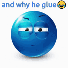 And Why He Blue GIF