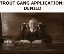 application denied