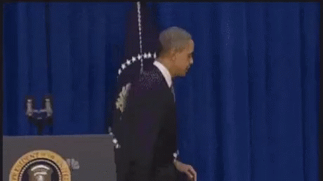 Obama Knockdown GIF - Obama Knockdown Door - Discover & Share GIFs