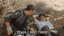 yeah i just tired danny trejo bear grylls running wild with bear grylls exhausted