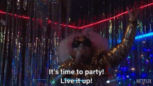Its Time To Party Live It Up Dancing Queens GIF